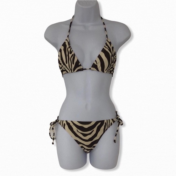 🛍 5 for $30 🛍 Zebra print Bikini - Picture 1 of 3